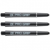 Target Pro-Grip Dart Schaft Medium Länge ca. 47mm (Schwarz) 6er Set - 1