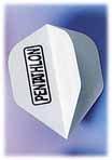 Flight-Set EMPIRE® Polyester Standard Mini Pentathlon weiß - 1