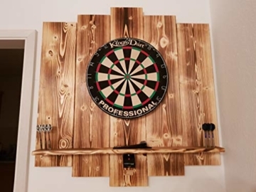 WDS Darts Sports Wooden Dartboard Surround - Premium Dart-Wandschutz